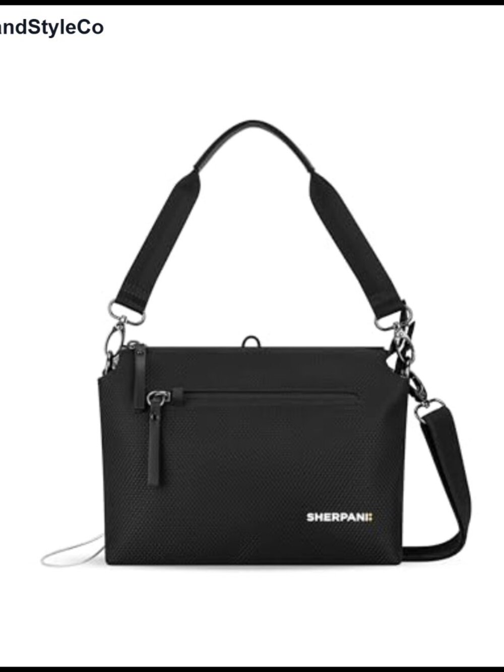 Anti-Theft RFID Crossbody Purse Recycled Nylon Water-Resistant Travel